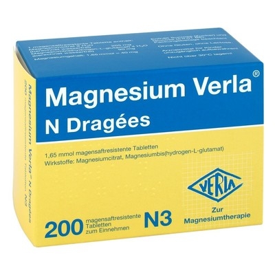 MAGNESIUM VERLA N Dragees