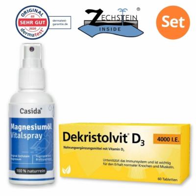 Dekristolvit D3 SET HOCHDOSIERT MIT MAGNESIUMÖL
