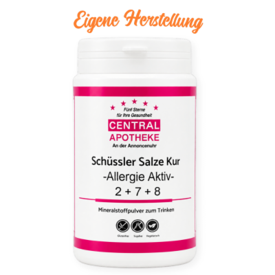Schüssler Salze-Kur AllergieAktiv 2+7+8 D6