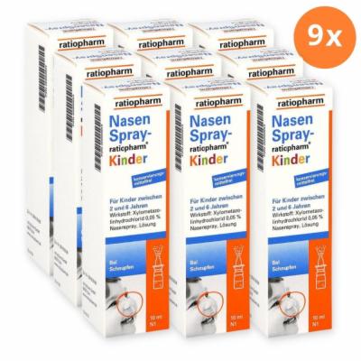 NASENSPRAY RATIO KD SET (9X10ML)