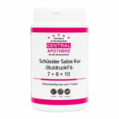 Schüssler Salze Kur BlutdruckFit 7+8+10 D6