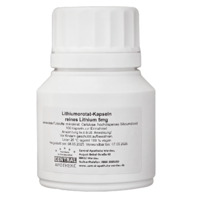 Lithium Kapseln 5 mg - Lithiumorotat