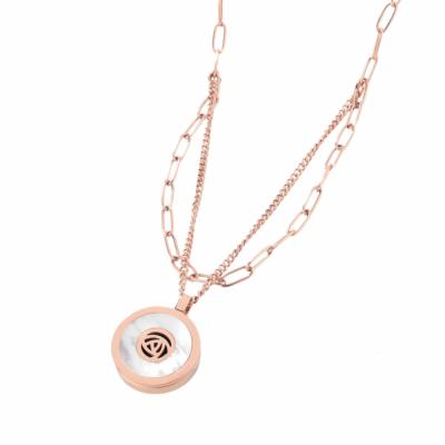 AROMA KETTE ROSEGOLD MIT DIFFUSER ANHÄNGER