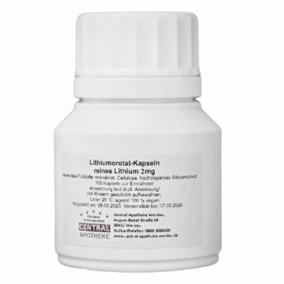 Lithium Kapseln 2 mg - Lithiumorotat