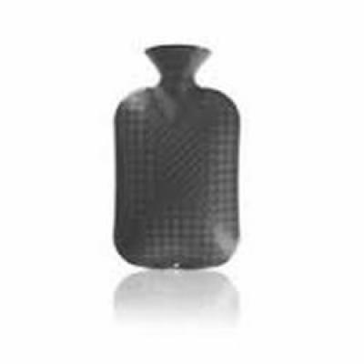 FASHY Wärmflasche glatt anthrazit 6420 21
