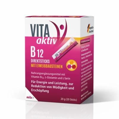 VITA AKTIV B12 Direktsticks mit Eiweißbausteinen
