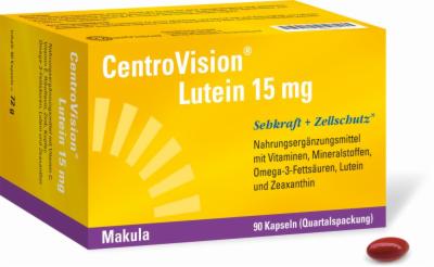 CENTROVISION Lutein 15 mg Kapseln