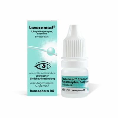 LEVOCAMED 0,5 mg/ml Augentropfen Suspension