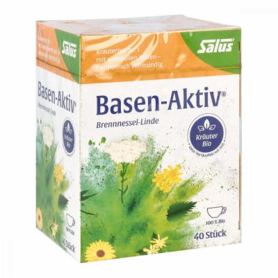 BASEN AKTIV Tee Nr.1 Brennnessel-Linde Bio Salus
