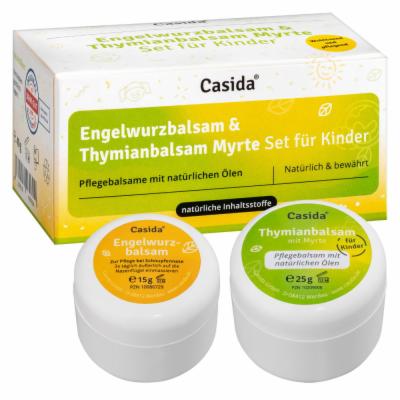 ENGELWURZBALSAM & Thymianbalsam m.Myrte Kinder Set