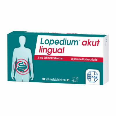LOPEDIUM akut lingual 2 mg Schmelztabletten