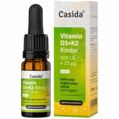 VITAMIN D3 K2 Tropfen Kinder vegan