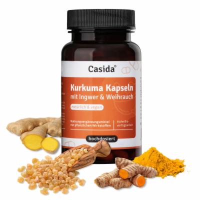 Kurkuma + Ingwer + Weihrauch Kapseln hochdosiert