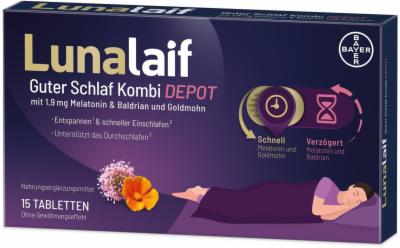 LUNALAIF Guter Schlaf Kombi Depot Tabletten
