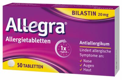 ALLEGRA Allergietabletten 20 mg Tabletten