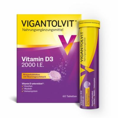 VIGANTOLVIT 2000 I.E. Vitamin D3 Brausetabletten