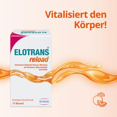 ELOTRANS reload Elektrolyt-Pulver m.Vitaminen Btl.