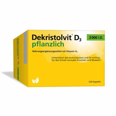 DEKRISTOLVIT D3 2000 I.E. pflanzlich Kapseln