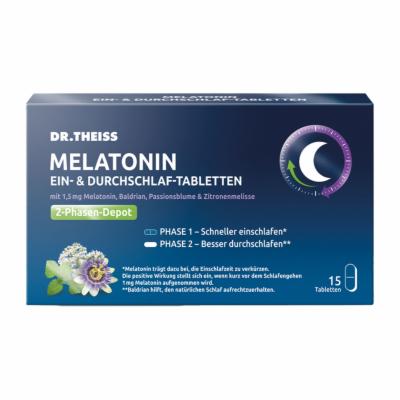 DR.THEISS Melatonin Ein- & Durchschlaf-Tabletten
