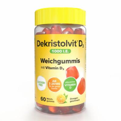 DEKRISTOLVIT D3 1000 I.E. Weichgummis