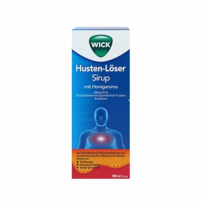 WICK Husten-Löser Sirup mit Honigaroma 200mg/15ml