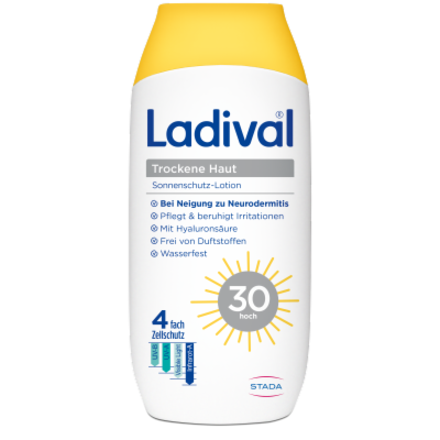 LADIVAL trockene Haut Sonnenschutz-Lotion LSF 30