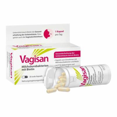 VAGISAN Milchsäurebakterien mit Biotin Kapseln