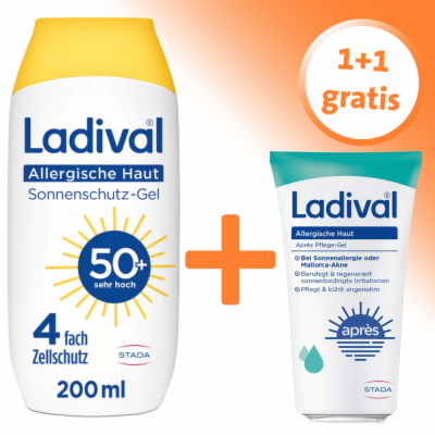 LADIVAL allergische Haut Sonnenschutz-Gel LSF 50+