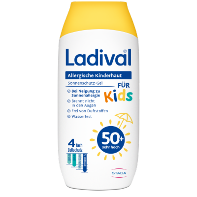 LADIVAL allergische Kinderhaut Gel LSF 50+