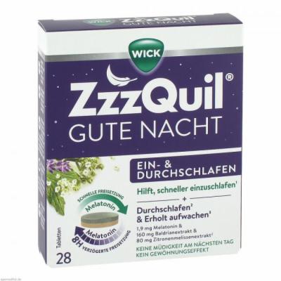WICK ZzzQuil Gute Nacht Ein- und Durchschlafen TAB