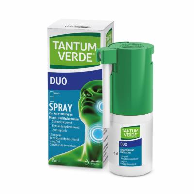TANTUM VERDE duo 1,5mg/ml+5mg/ml Spray Anw.Mundhö.