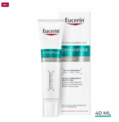 EUCERIN DermoPure Clinical Peeling 10 Nachtcreme