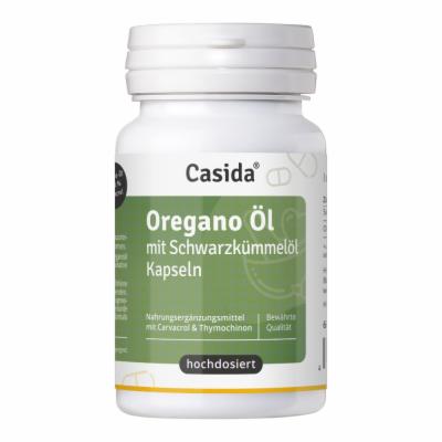 OREGANO ÖL mit Schwarzkümmelöl Kapseln