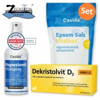 Dekristolvit D3 SET MAGNESIUMÖL, EPSOM SALZ