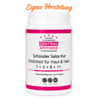 Schüssler Salze Kur Schönheit Haut&Haar 1+4+8+11