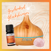 Geschenkset Glücksbringer Diffuser+Glück&Freude