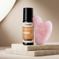 Rizinusoel Bio Augen Roll 10ml + Rosenquarz