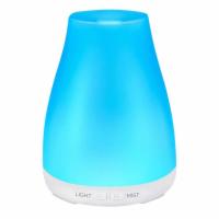 AROMA-DIFFUSER-f-aetherische-Oele-150-ml-LED-weiss