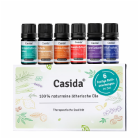 ÄTHERISCHE Öle Duftmischungen Set naturrein Top 6