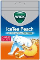 WICK IceTea Pfirsich Bonbons o.Zucker