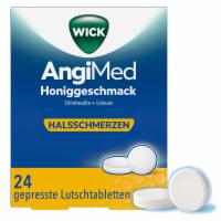 WICK AngiMed Honiggeschmack 5 mg/1 mg Lutschtabl.