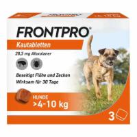 FRONTPRO 28 mg Kautabletten f.Hunde >4-10 kg