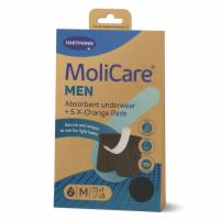 MOLICARE men Absorbent underwear+5 Pads Gr.M