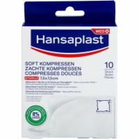 HANSAPLAST Soft Kompressen 7,5x7,5 cm steril