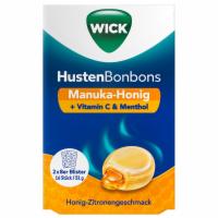 WICK Hustenbonbons mit Manuka Honig